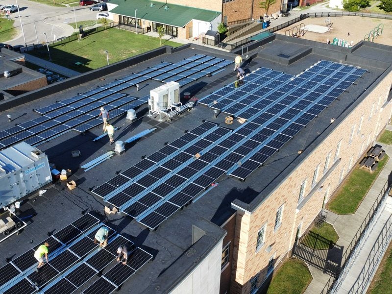 Solar Holler nonprofit installation