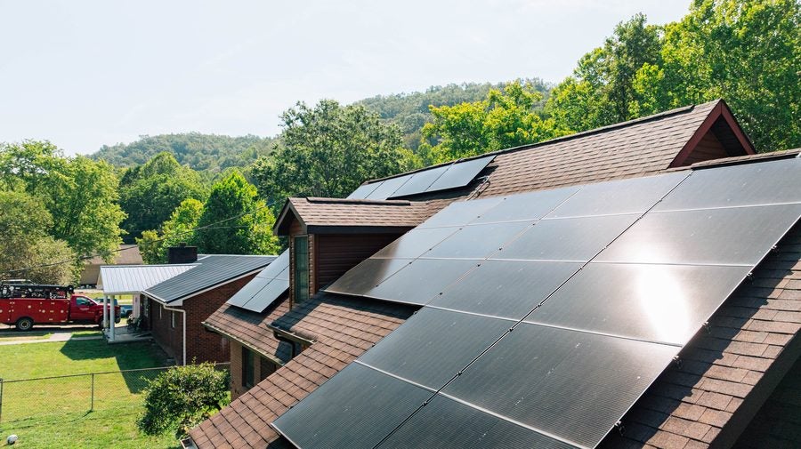 Solar Holler installation — VA home