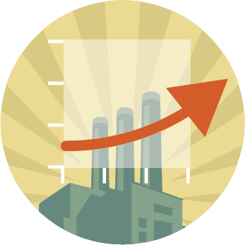 Utility Bill Increase Icon