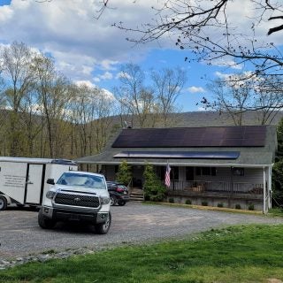 30 Solar Panel Roof System in Slanesville WV