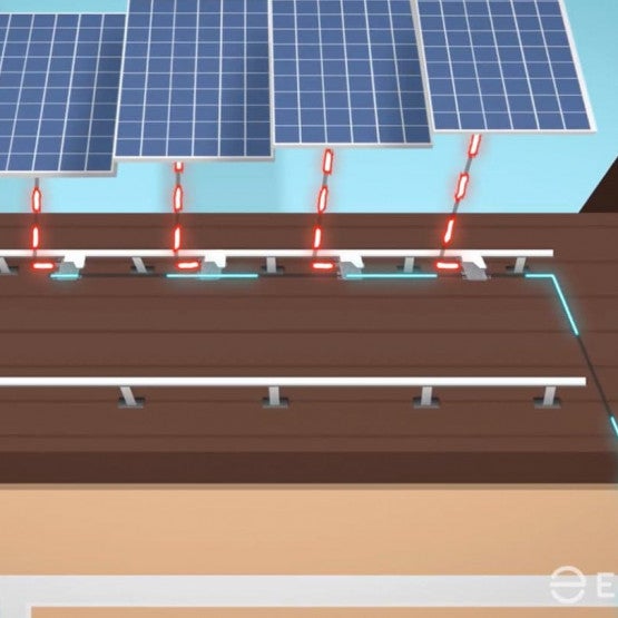 Solar Panel Enphase Inverters inline