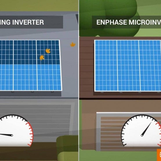 Solar Panel String Inverter vs Enphase Inverter