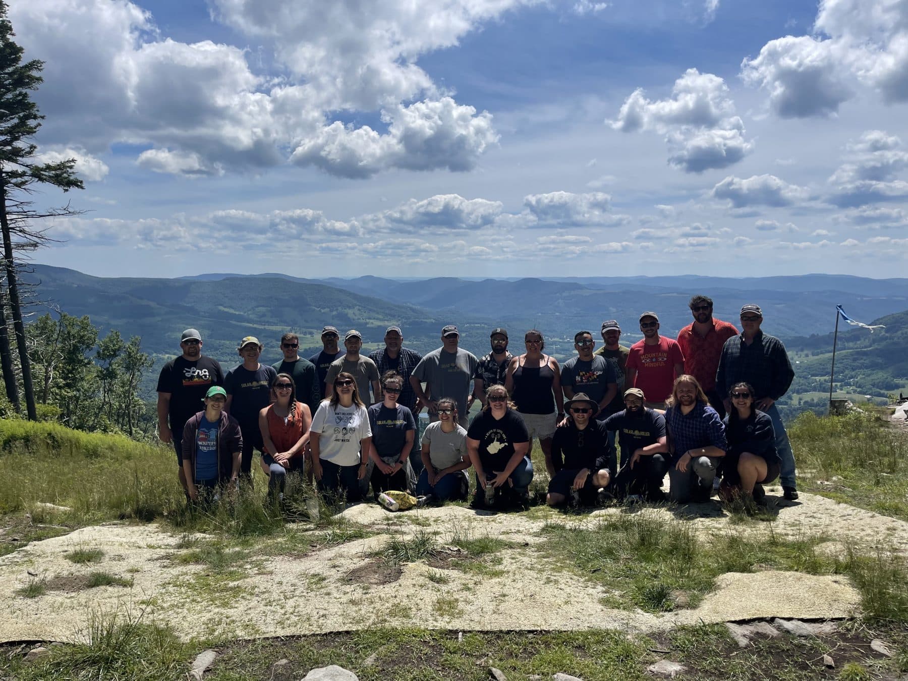 Solar Holler Team Group Pic Canaan Valley June 2021