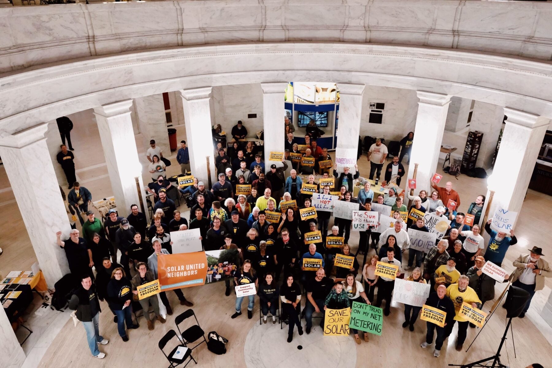 Solar Rally at the West Virginia Capitol – Solar Holler