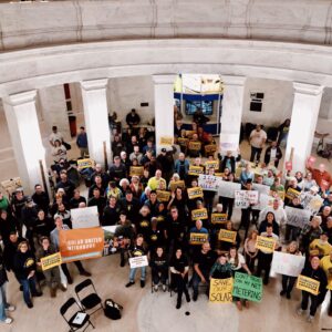 Rally for Solar. Charleston, WV.