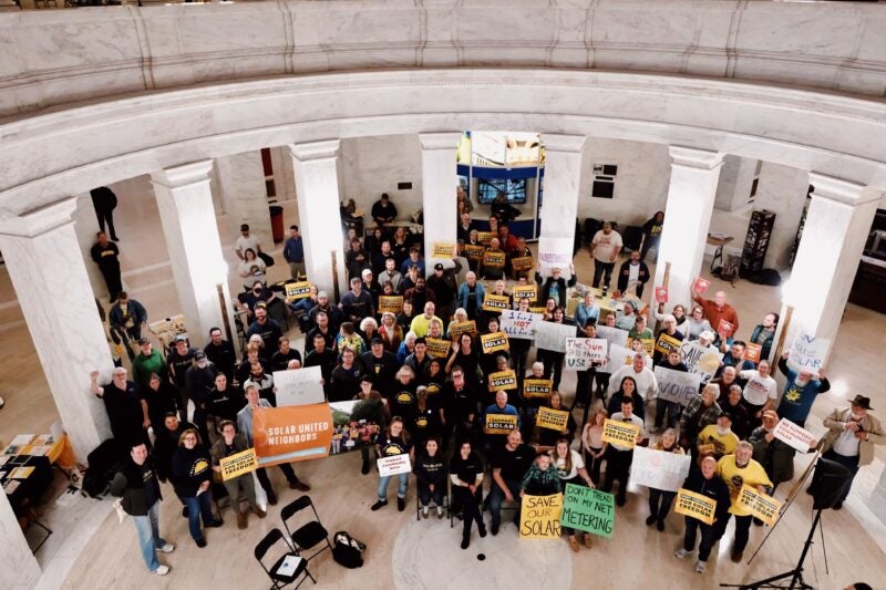 Rally for Solar. Charleston, WV. 