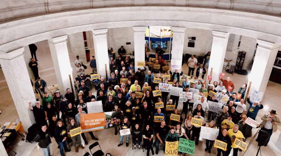 Rally for Solar. Charleston, WV.