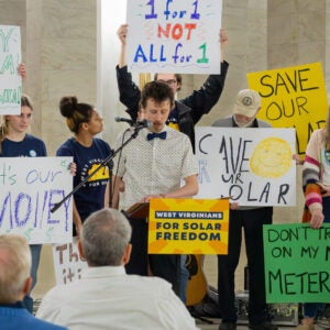 Rally for Solar. Charleston, WV