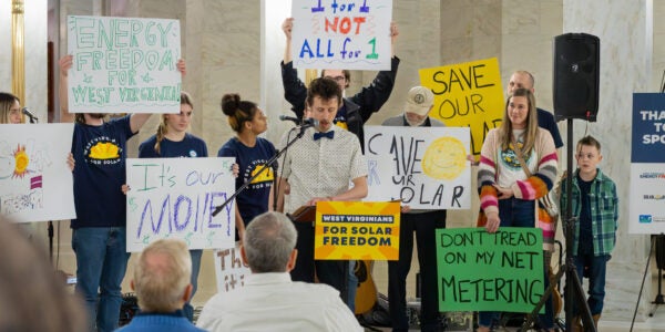 Rally for Solar. Charleston, WV