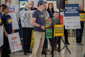 Rally for Solar. Charleston, WV.