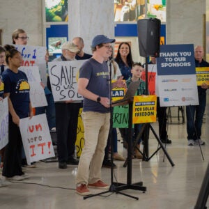 Rally for Solar. Charleston, WV. 